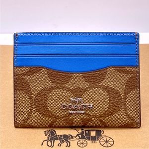 Coach Slim ID Card Case Small Wallet